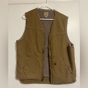 Men’s Carhartt Sherpa Lined Vest - Large